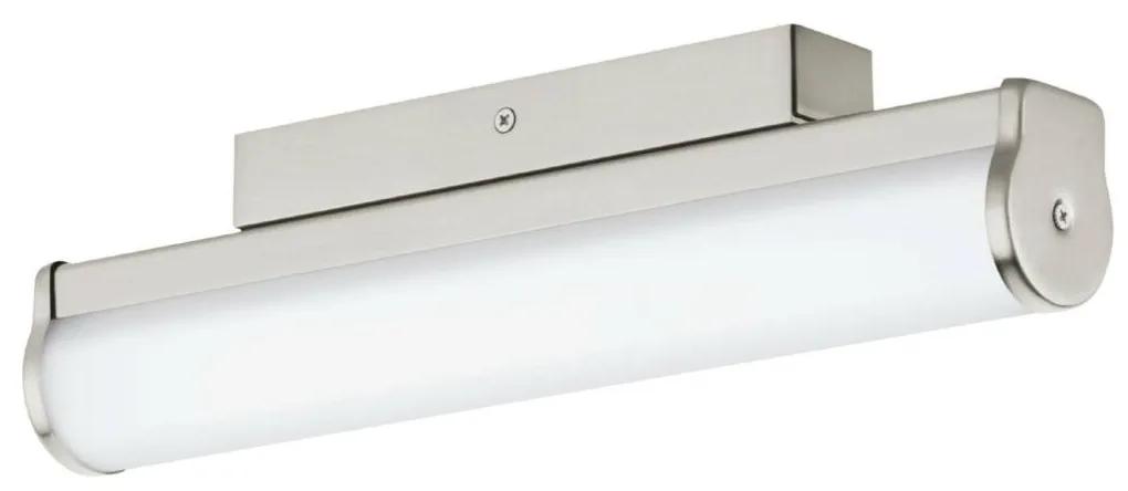 Eglo 94715 Calnova fürdőszobai fali lámpa, nikkel, 770 lm, 4000K természetes fehér, beépített LED, 8W, IP44