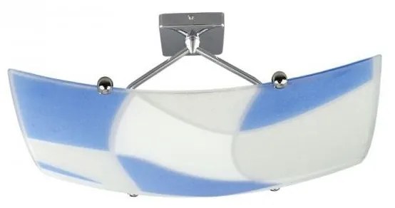 PREZENT 1337 - ASPIS csillár 2xE27/100W  fehér/kék