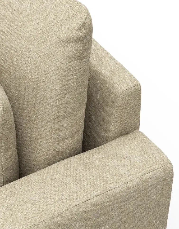 Halmstad 3 személyes ottomános kanapé, jobbos