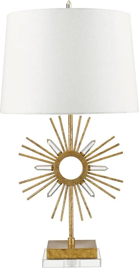 Gilded Nola Sun King GN-SUN-KING-TL Asztali lámpa 1x100W/E27