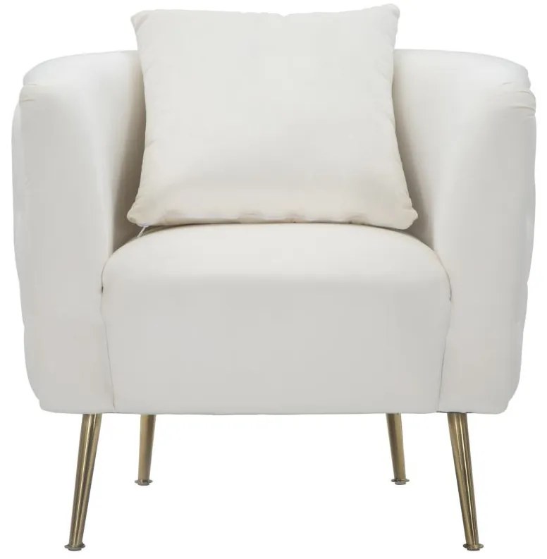 Bucarest crema fotel 76x74x73cm
