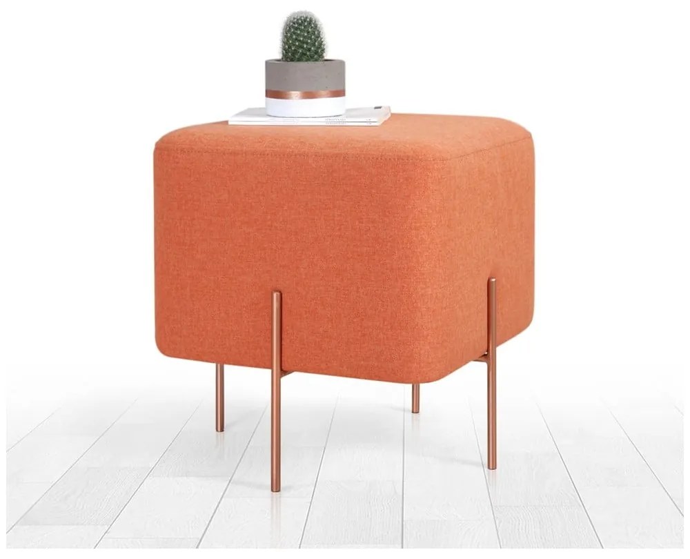 Narancssárga puff Copper – Artie