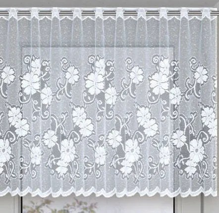 Mg Irigység karnis fehér 25474 300x60cm kész