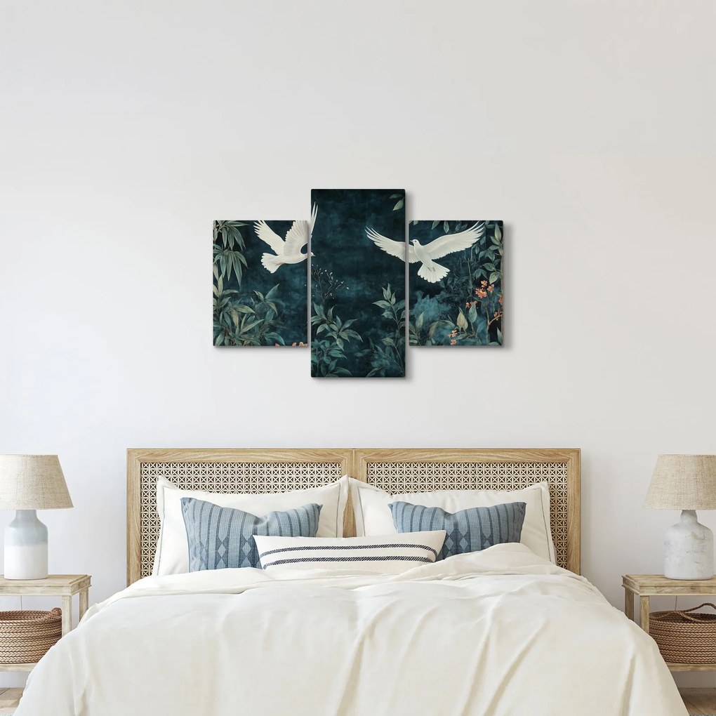 Kép - Két galamb (90x60 cm)
