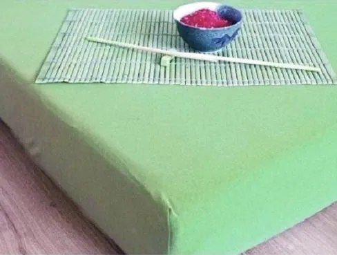 Ágynemű Jersey világoszöld TiaHome - 200x220cm