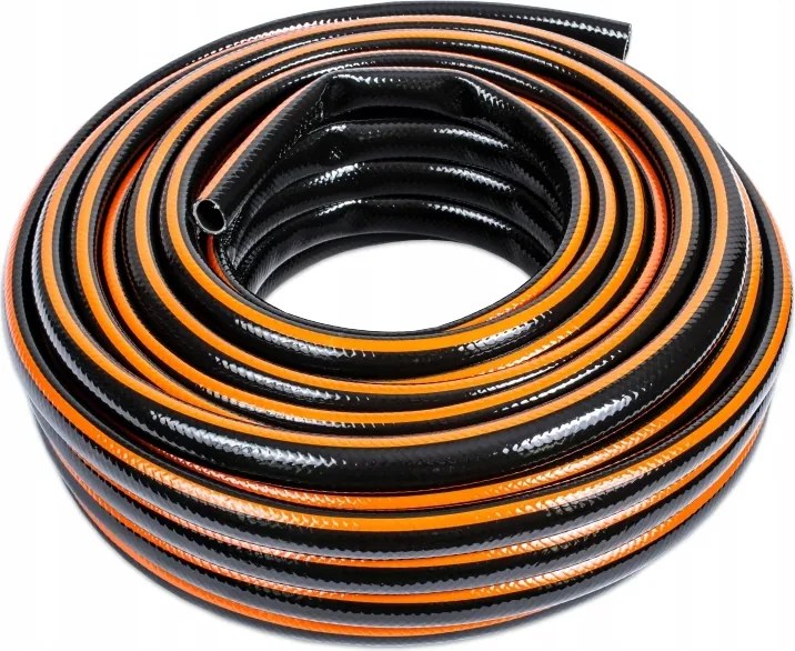 Superior kerti locsolótömlő 1" 30 m narancssárga-fekete öntözéshez