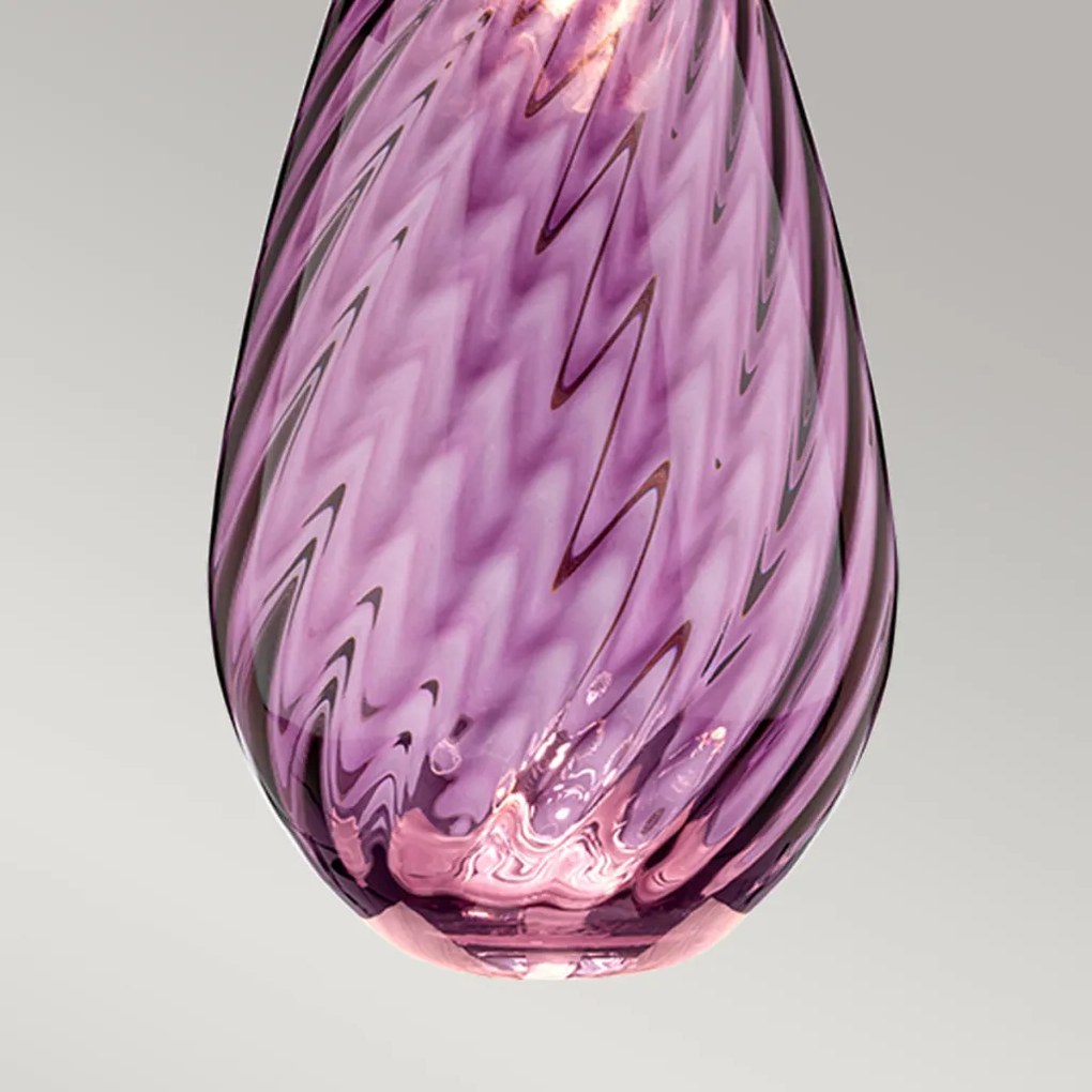 Elstead Lighting LENA LARGE LENA-TL-L-PLUM-OWSS Asztali lámpa 1X7W/GU10+1x60W/E27