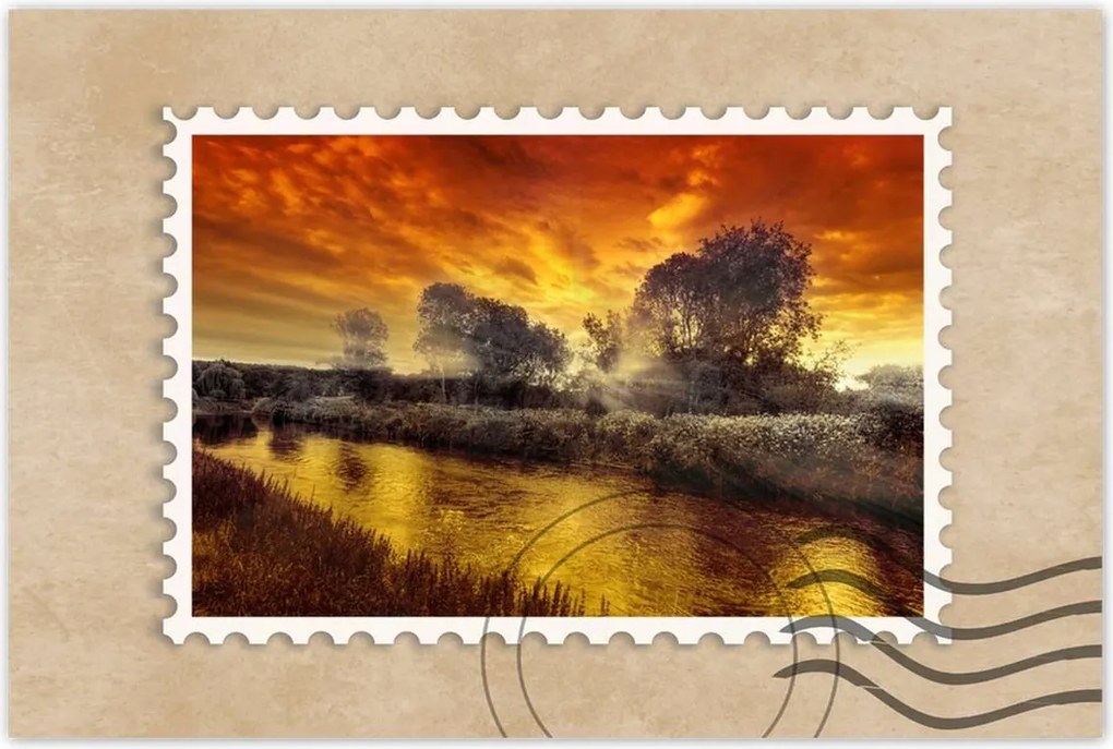 Poszterek 120x80 Mézes tájkép