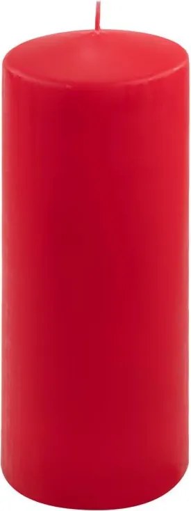 Oszlopgyertya készlet 25 cm Ø 10 cm 2 db piros