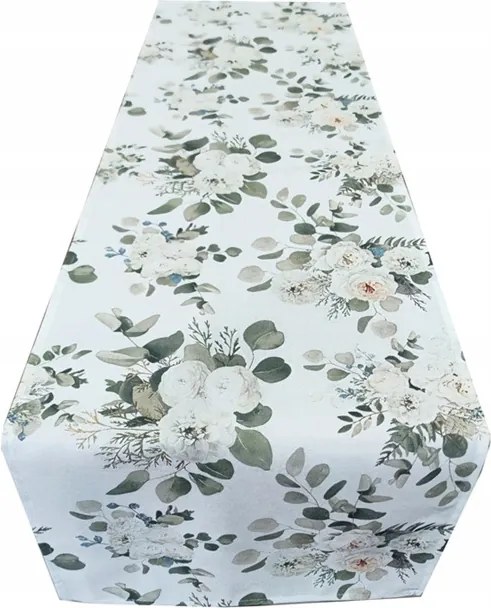 Flower futófelület visszafogott modern virágok 40x140 461