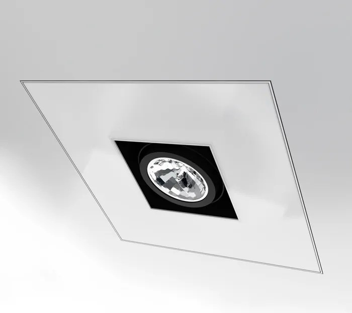 RENDL OFFICE TWIN süllyesztett lámpa fehér 230V/12V 2GX13+G53 55+50W