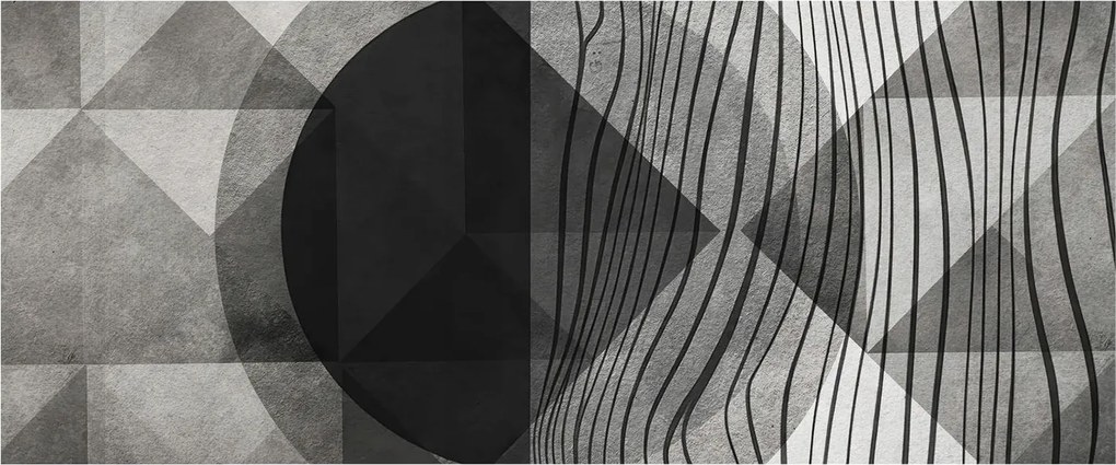 Dekoratív Fotótapéta Fali Fal Absztrakt formák 250x104