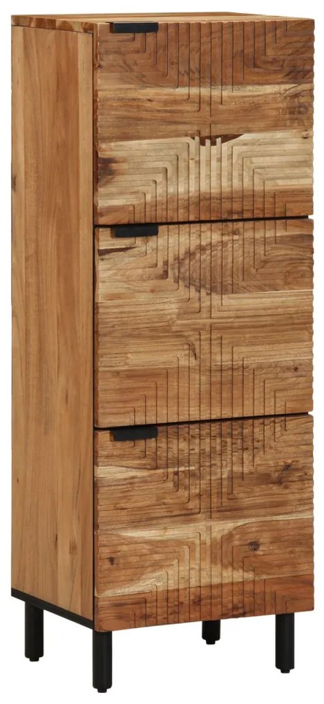 Magas szekrény 40x33x110 cm Tömör akác fa