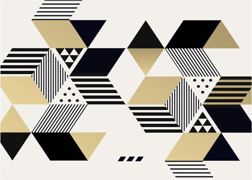 Kép - Geometriai formák N⁰1 (70x50 cm)