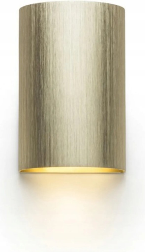 Rendl Capri R fali lámpa szálcsiszolt sárgaréz 2x9W GU10 230V