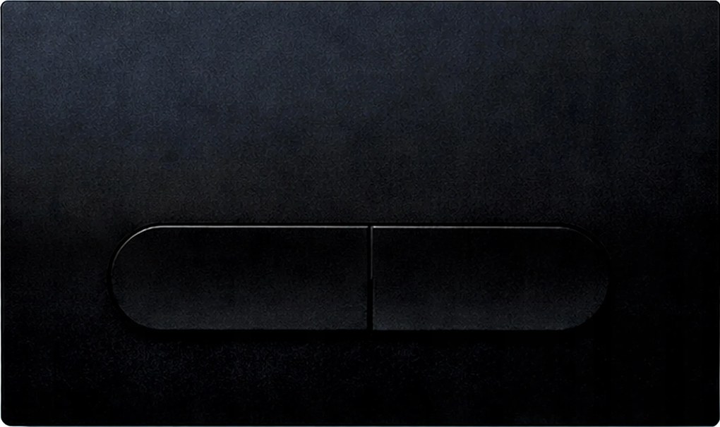 Öblítőgomb T1 matt fekete Geberit Duofix Delta UP100 WC-állványhoz