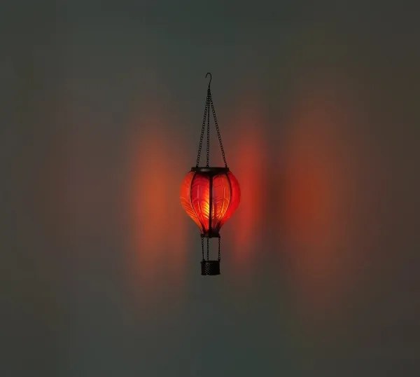 Globo 36136P - LED Függesztett napelemes dekoráció 20xLED/0,5W/3V IP44 Repülő léggömb