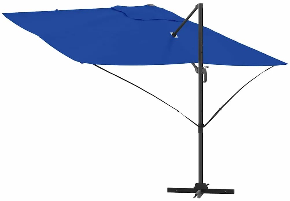 Cantilever Roma Napernyő Kék és Fekete 352 x 251 x 260 cm