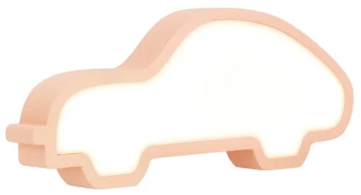 Gyermek asztali LED-lámpa CAR LED/11W/230V rózsaszín