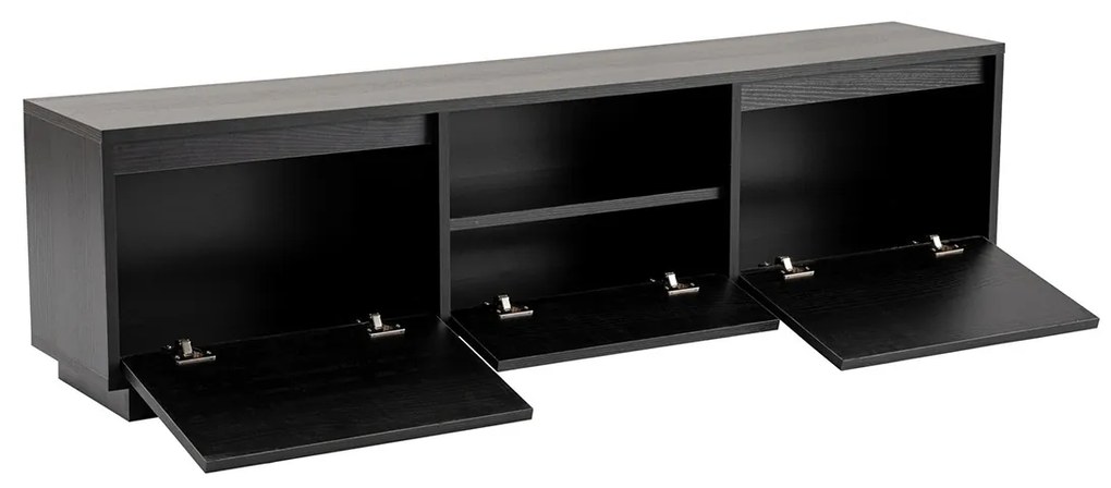 TV asztal Vanguard Wood Fekete