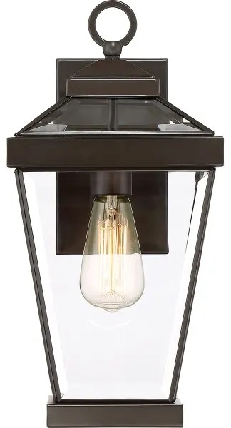 Quoizel QZ-RAVINE2-M-Kültéri fali lámpa RAVINE 1xE27/60W/230V IP44 barna