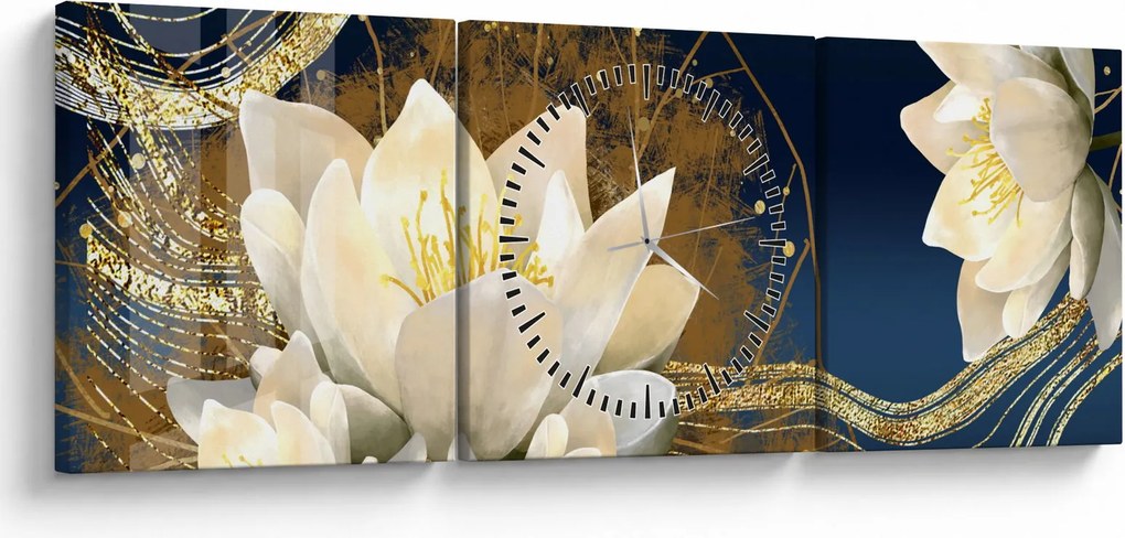 Kép - Kollázs (órával) (90x30 cm)
