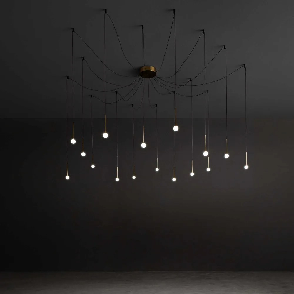 IDEAL LUX 284002 Többágú Függesztett Lámpa LED IP20
