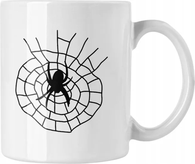 Pókháló mintás bögre Kávé ajándék