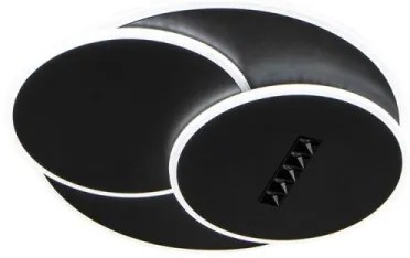 LED Dimmelhető mennyezeti lámpa LED/90W/230V 3000-6500K fekete + távirányítás