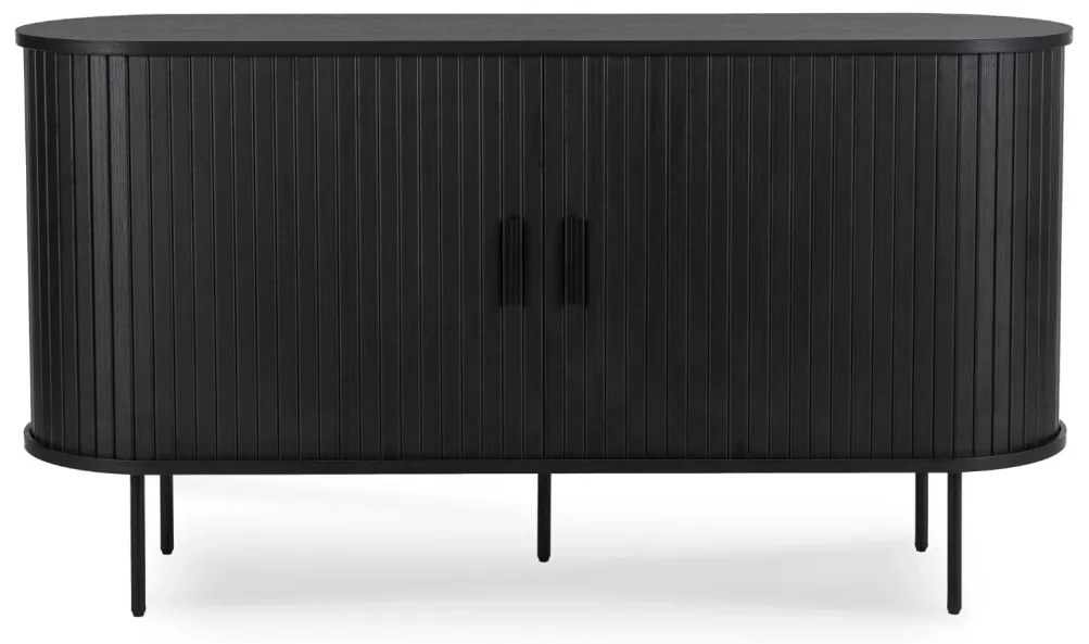 Komoda Dwudrzwiowa Rozsuwana TRISH 140 Czarna