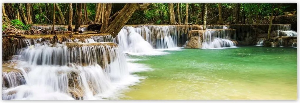 Poszterek 200x66 tájkép vízeséssel