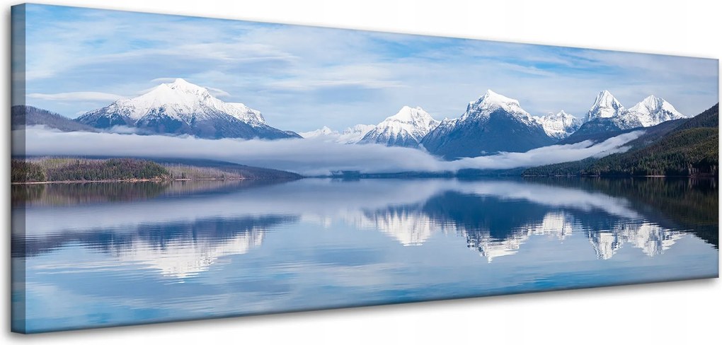 Vászonkép Természet Tó Kanada 120X40 cm