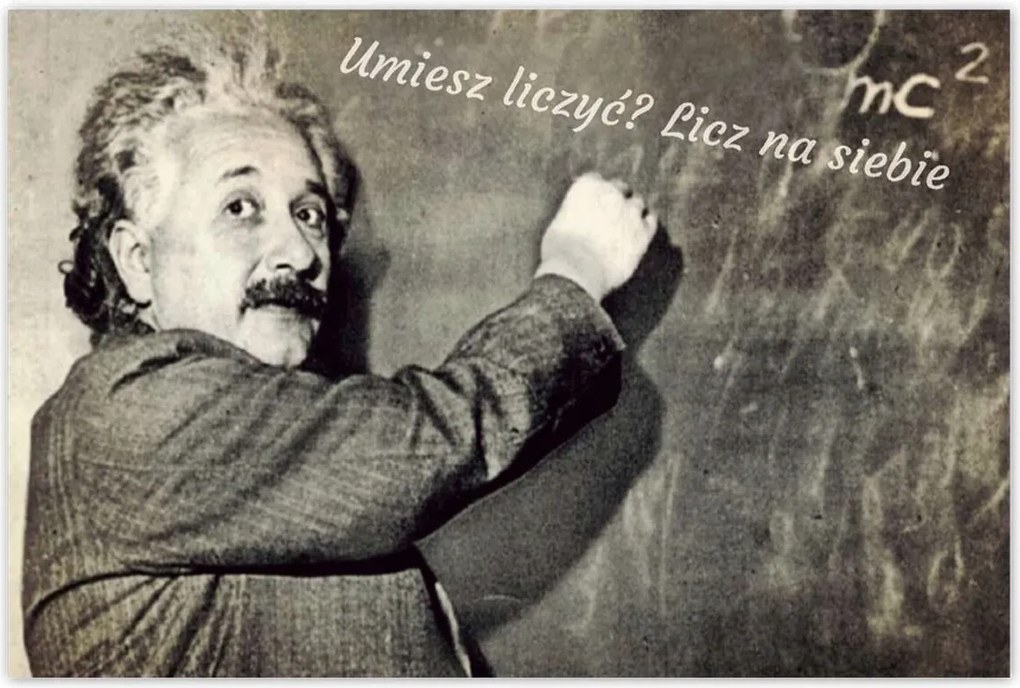 Poszterek 120x80 Albert Einstein
