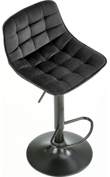 Bárszék 106x43 cm fekete