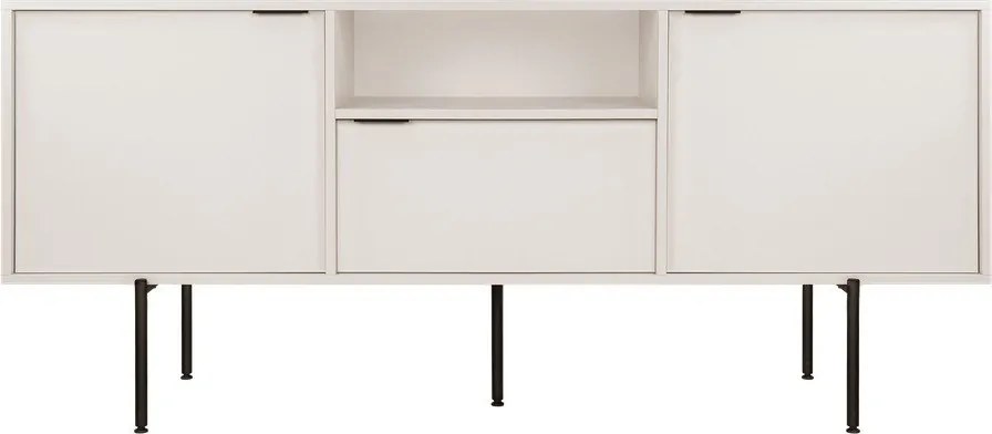 Szürkésbézs TV-állvány 180x79x50 cm Bau – noo.ma