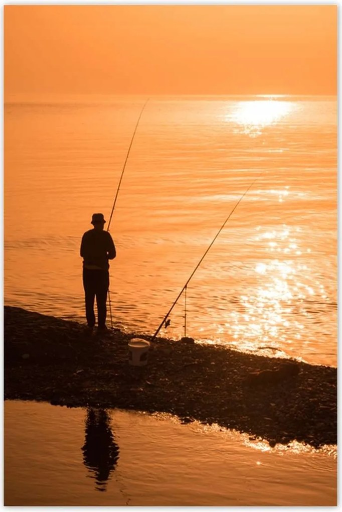 Poszterek 80x120 Fél naplemente