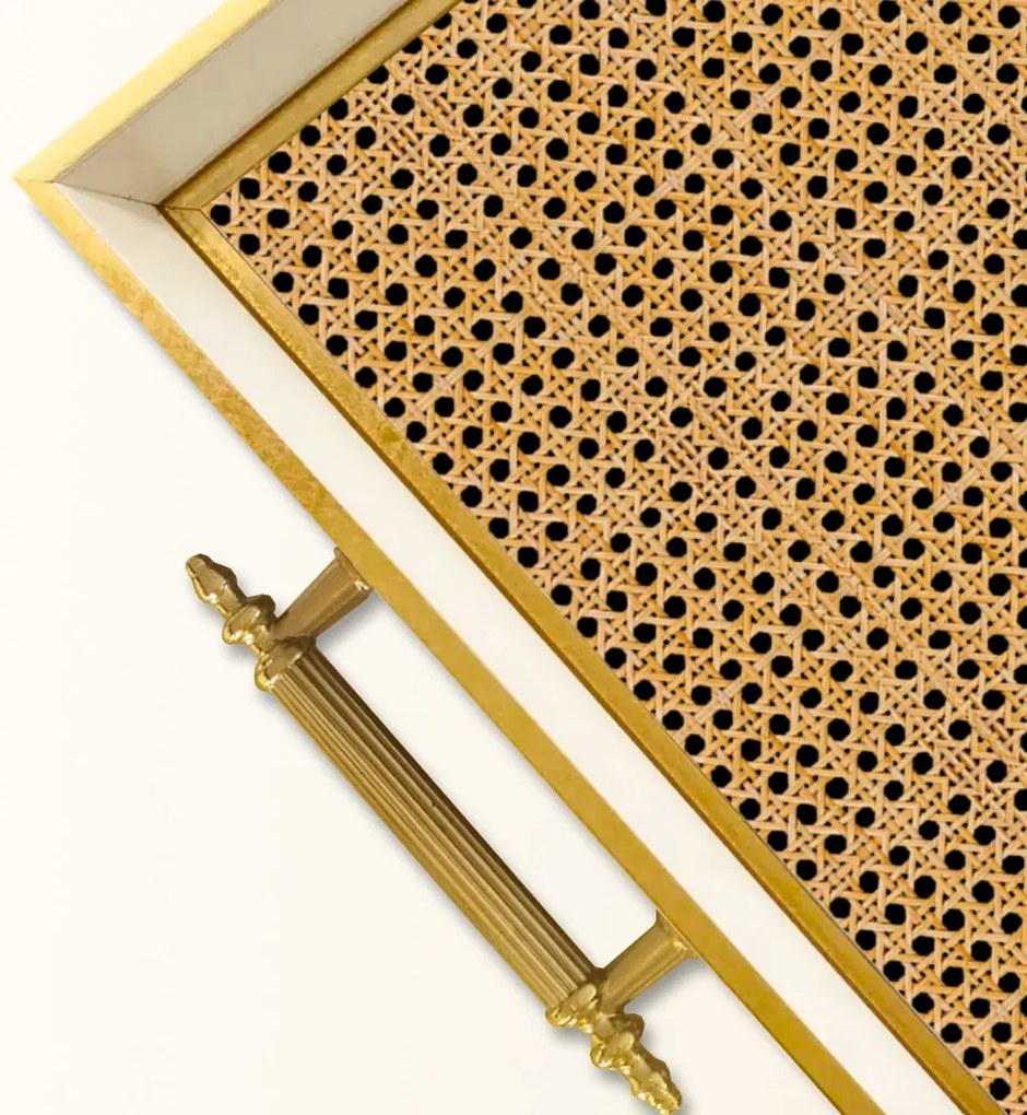 Üveg tálca, 38×24 cm – TPB9896