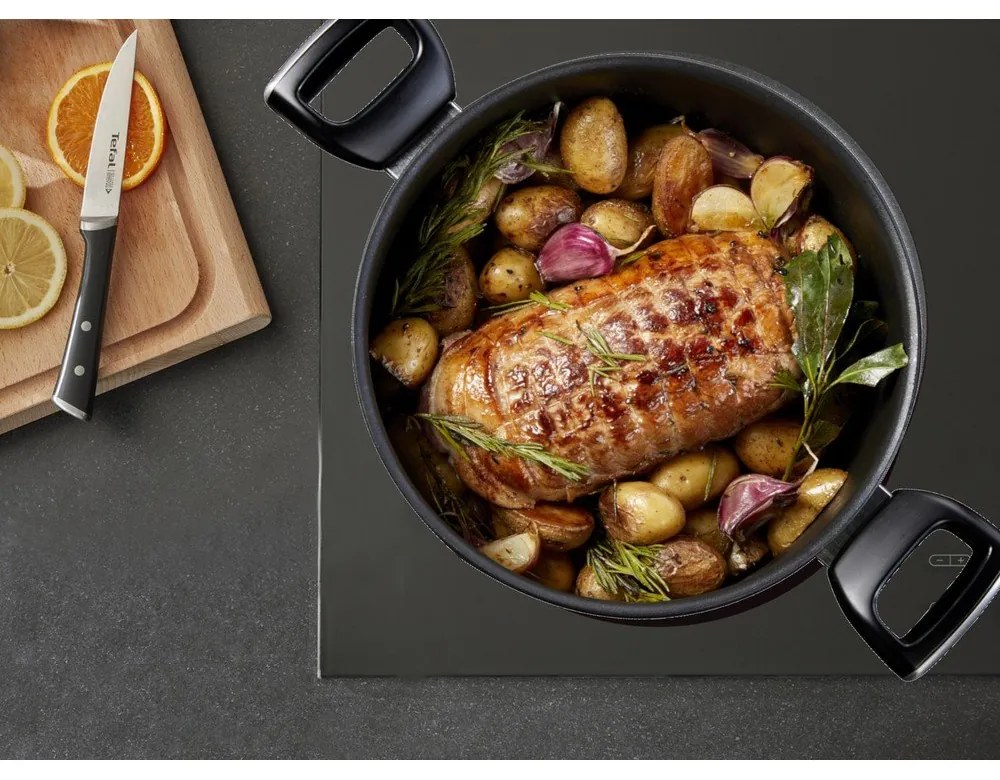 Edény fedővel-tapadásmentes bevonattal 5,2 l Unlimited G2554672 – Tefal