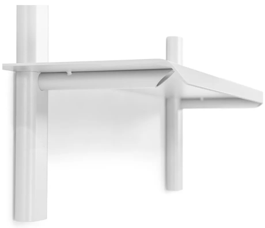 Fehér fém fali polc 60 cm Hola – Spinder Design