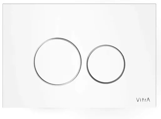 VitrA Vetro control panel glass white 740-1600