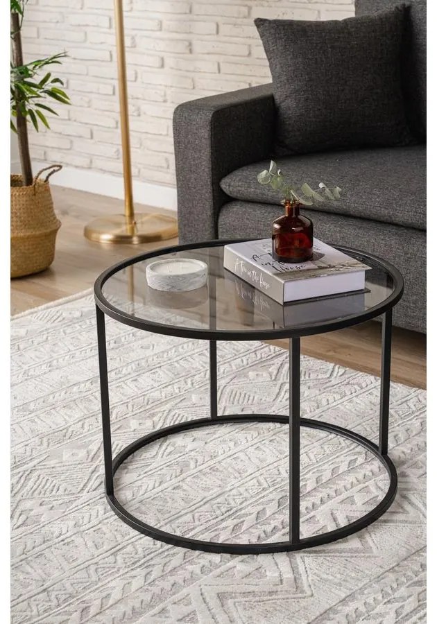 Dohányzóasztal Startis - Black 60
