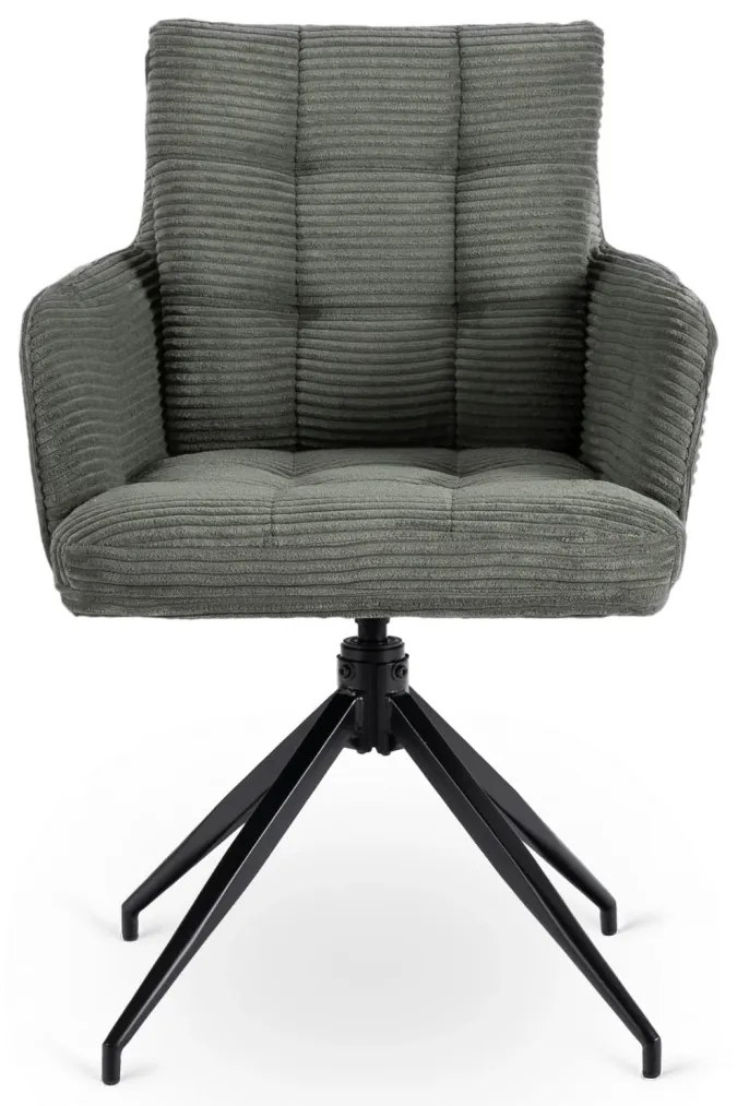 Forgó Étkező/Tárgyaló Zöld Szürke Színben. Akita