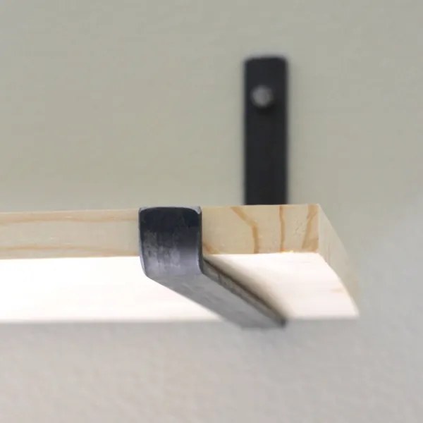 KÉSZLET 2x Fali polc 16x60 cm fenyő