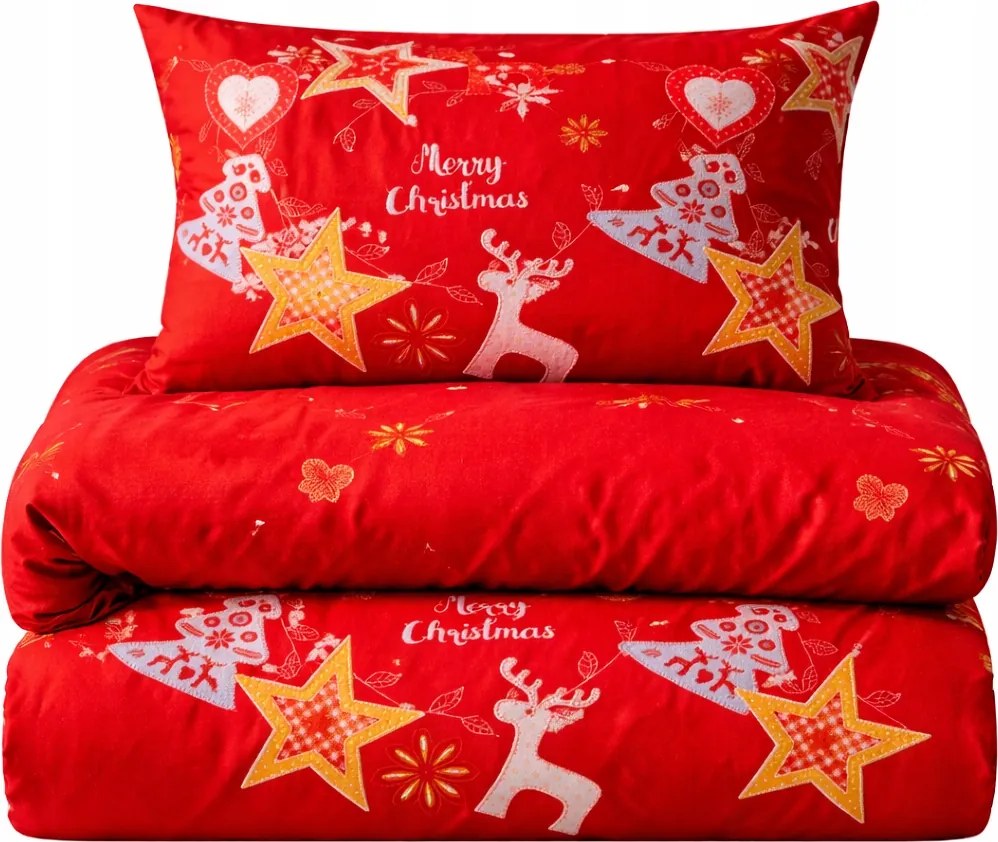Ágyneműhuzat 220x200 2 párnahuzat Karácsonyi ágyneműhuzat szett Xmas