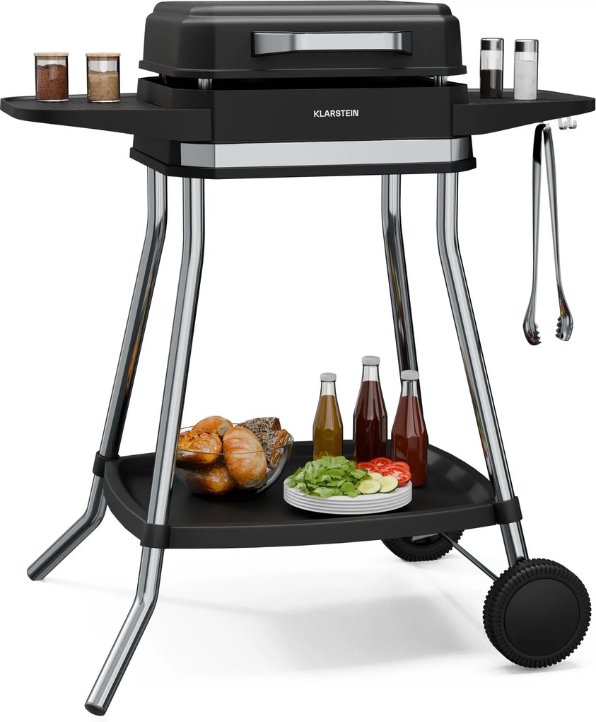Klarstein Gatsby elektromos grill, Beltéri és kültéri használat, 3050 W, EasyGrill Concept, 240 °C-ig
