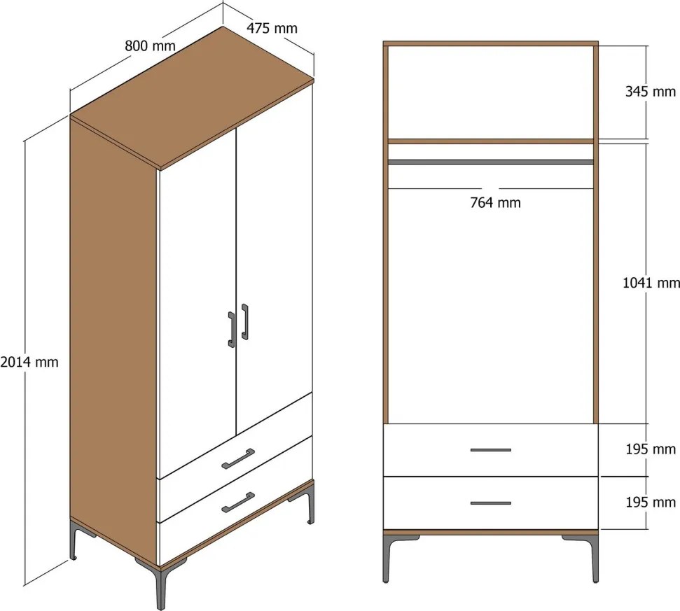 Kumsal T - Walnut