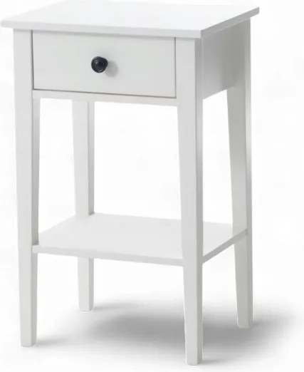 Modern éjjeliszekrény Fehér éjjeli asztal Nordby Fehér