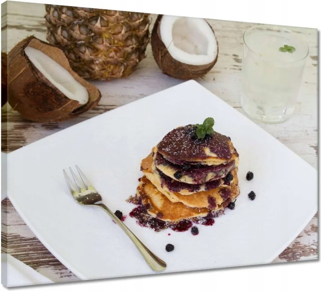 Vászonkép 50x40 Ananász csemege