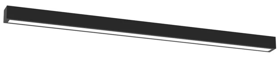 LUNGO T8 mennyezeti lámpa 1xG13/18W/230V fekete