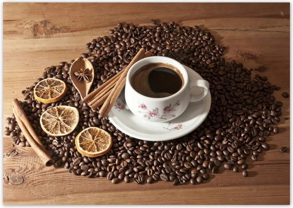 Poszterek A0 Szint Csésze és kávébab